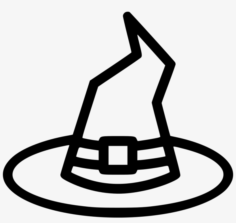 980 X 880 4 - Wizard Hat To Color, transparent png download