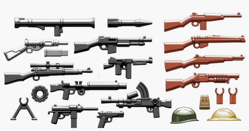 Brickarms Allies Weapons Pack, $12 - Brickarms Allies Weapons Pack, transparent png download