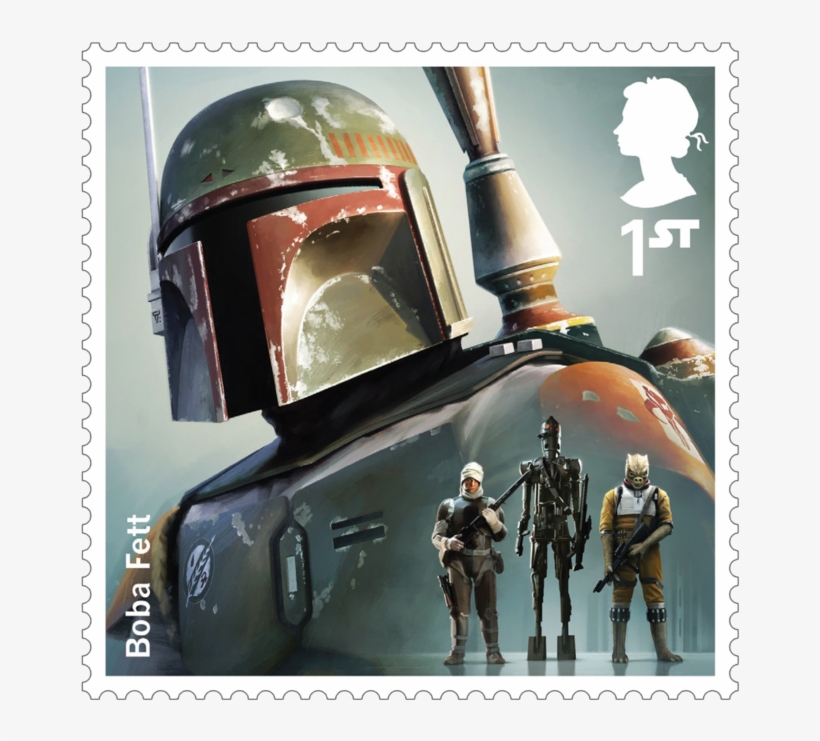 The Jeremy Bulloch Framed Signature Edition - Royal Mail Limited Edition Stamps, transparent png download