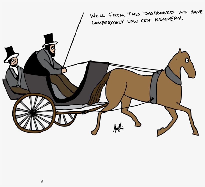 Carriage Color1 - Cartoon Horse Drawn Carriage, transparent png download