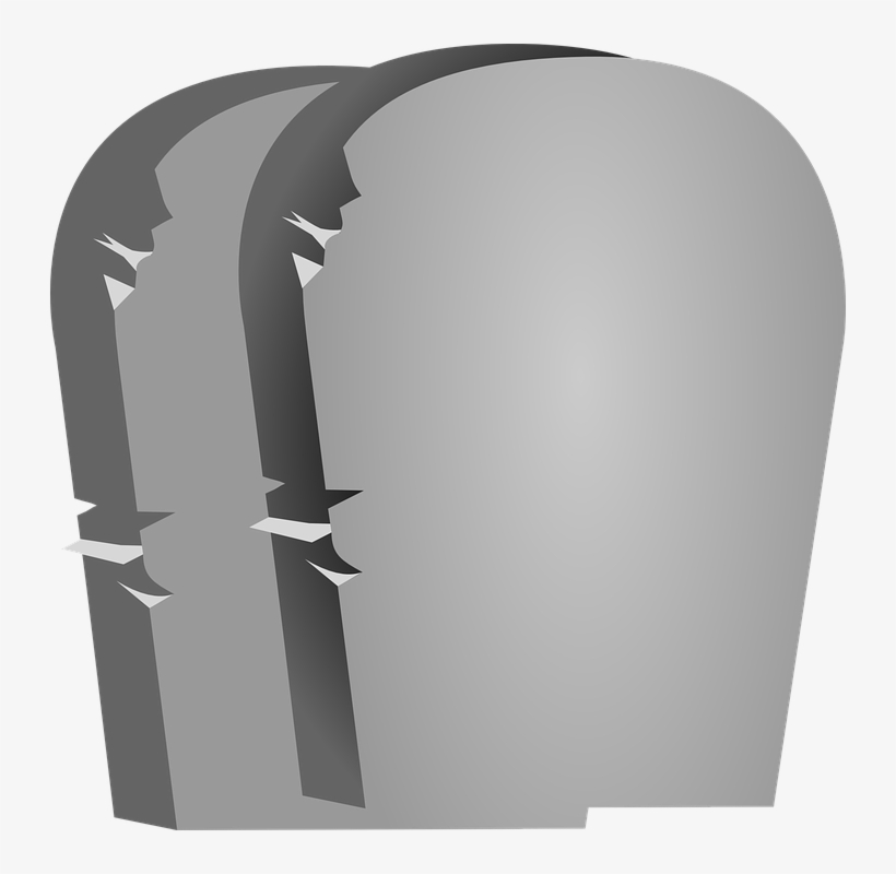 Headstone Clipart Transparent - Blank Tombstone Clipart, transparent png download