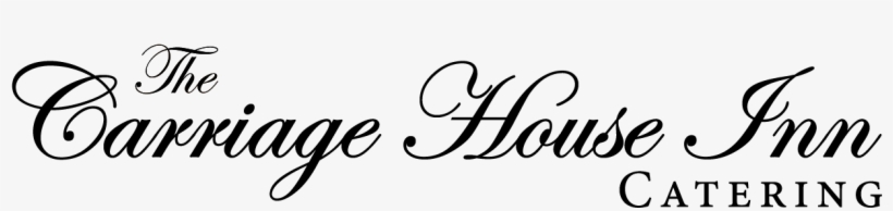 Carriage House Inn Catering Logo 01 1 - Calligraphy, transparent png download