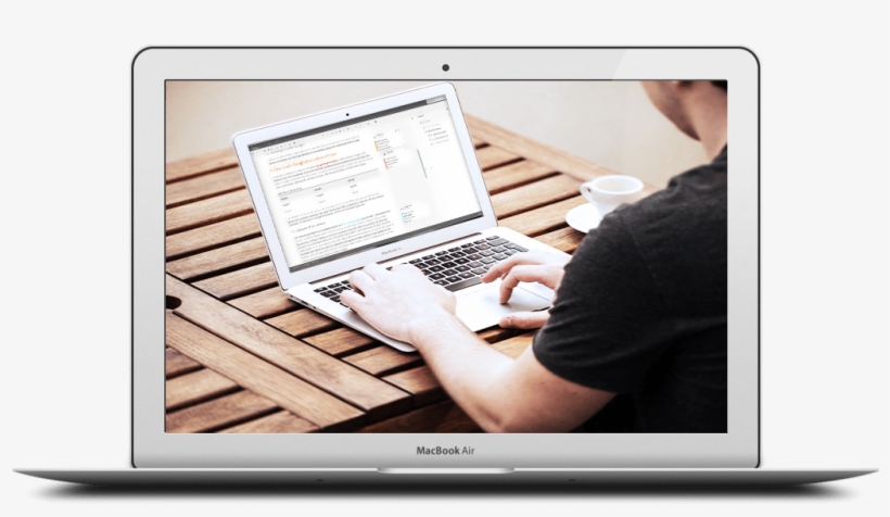 Macbook Air Png 2 Workevery - Website, transparent png download