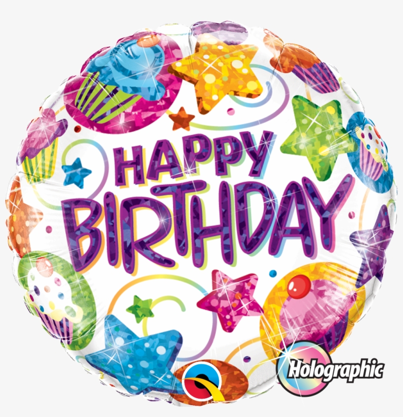 Happy Birthday Balloon Pic - Globos Helio Feliz Cumpleaños, transparent png download