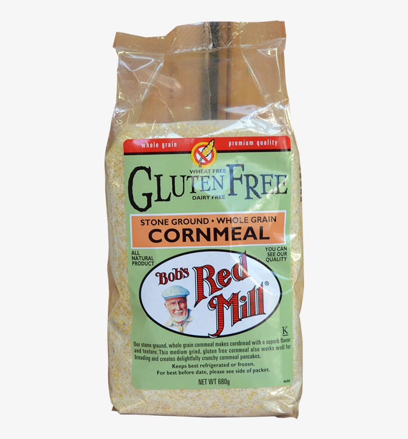 Bob's Red Mill Stone Ground Whole Grain Cornmeal Gf - Bob's Red Mill Gluten Free Cornmeal, transparent png download