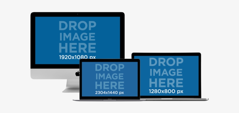 Desktops Responsive Mockup Of Macbooks Pros, Macbook - Display Device, transparent png download