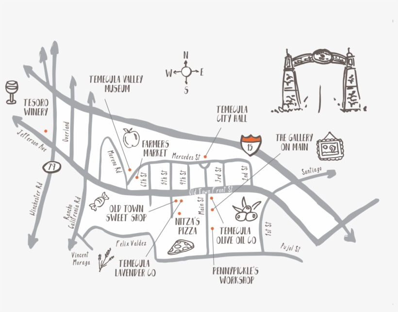 Book Your Reservation To Temecula Creek Inn Today - Temecula Creek Inn Map, transparent png download