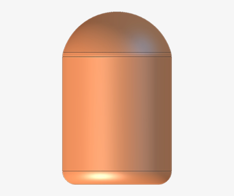 25 Cal 48gr Round Nose - Wood, transparent png download