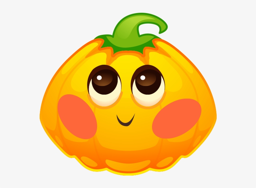 Halloween Pumpkins Emoji Messages Sticker-2 - Pumpkin, transparent png download