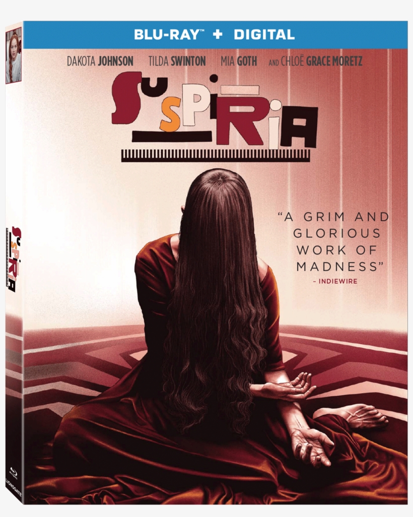 Suspiria Lionsgate Blu-ray Review - Suspiria 2018 Blu Ray, transparent png download