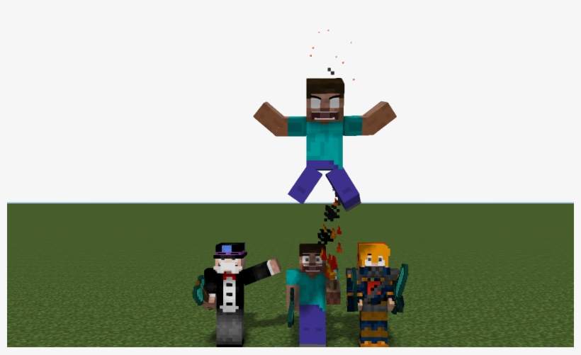 Dvebwng I Made Herobrine - Lego, transparent png download