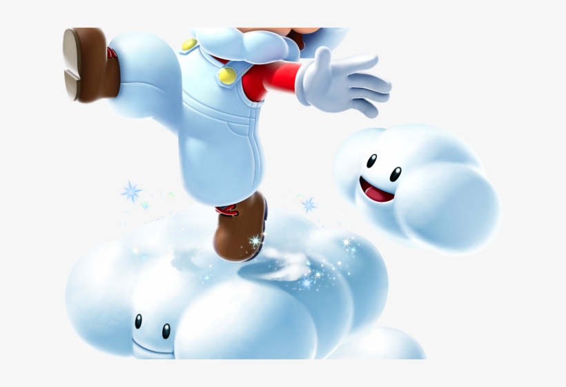 Mario Clipart Jumping - Mario Galaxy 2 Powers, transparent png download