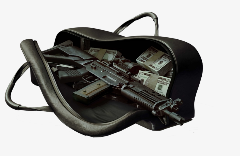Share This Image - Guns And Money Png, transparent png download