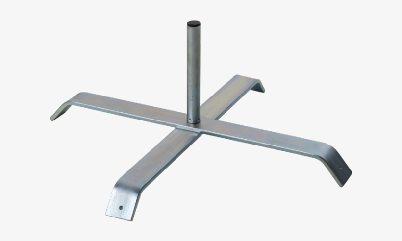 Scissor Banner Base Silver Std - Banner, transparent png download