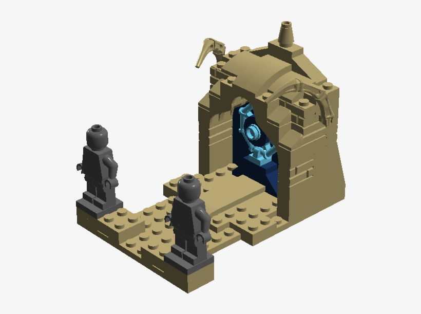 Minifigure Temple - Lego, transparent png download