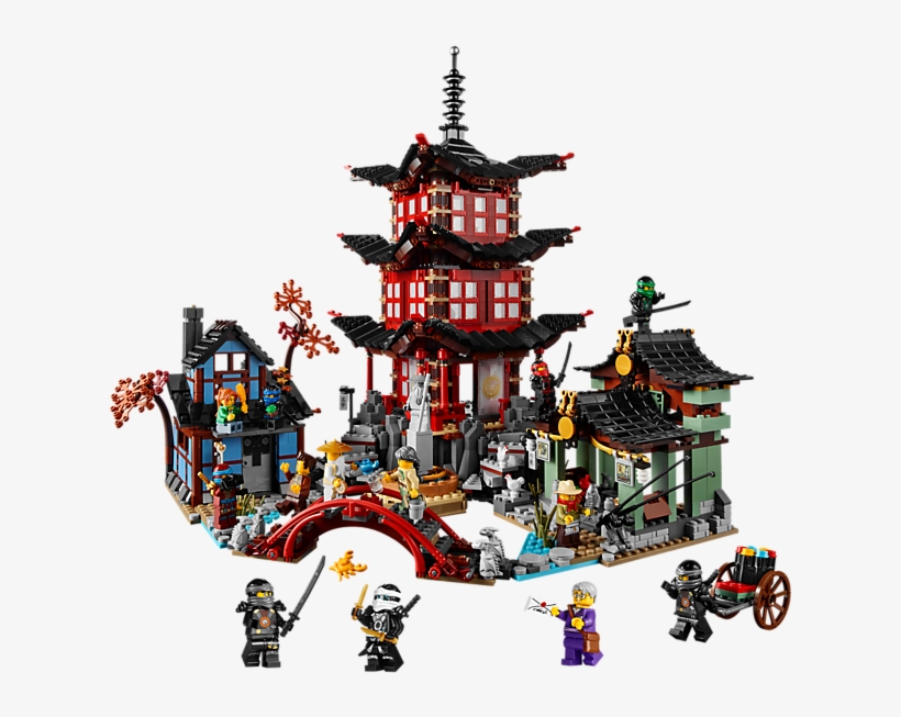 Temple Of Airjitzu - Lego Ninjago Sets, transparent png download