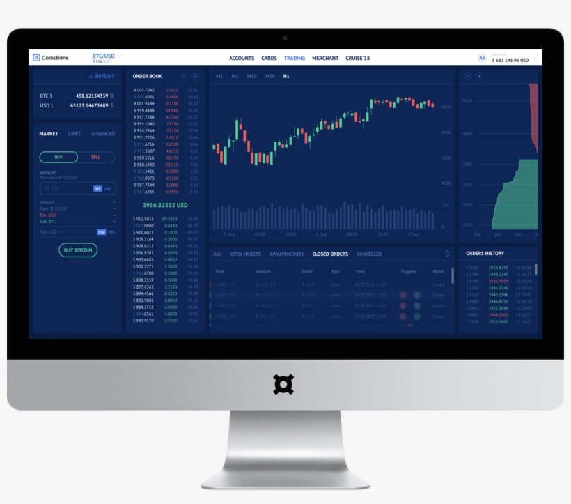 Easy Solution To Trade Your Funds For Profit - Crypto Exchange Interface, transparent png download