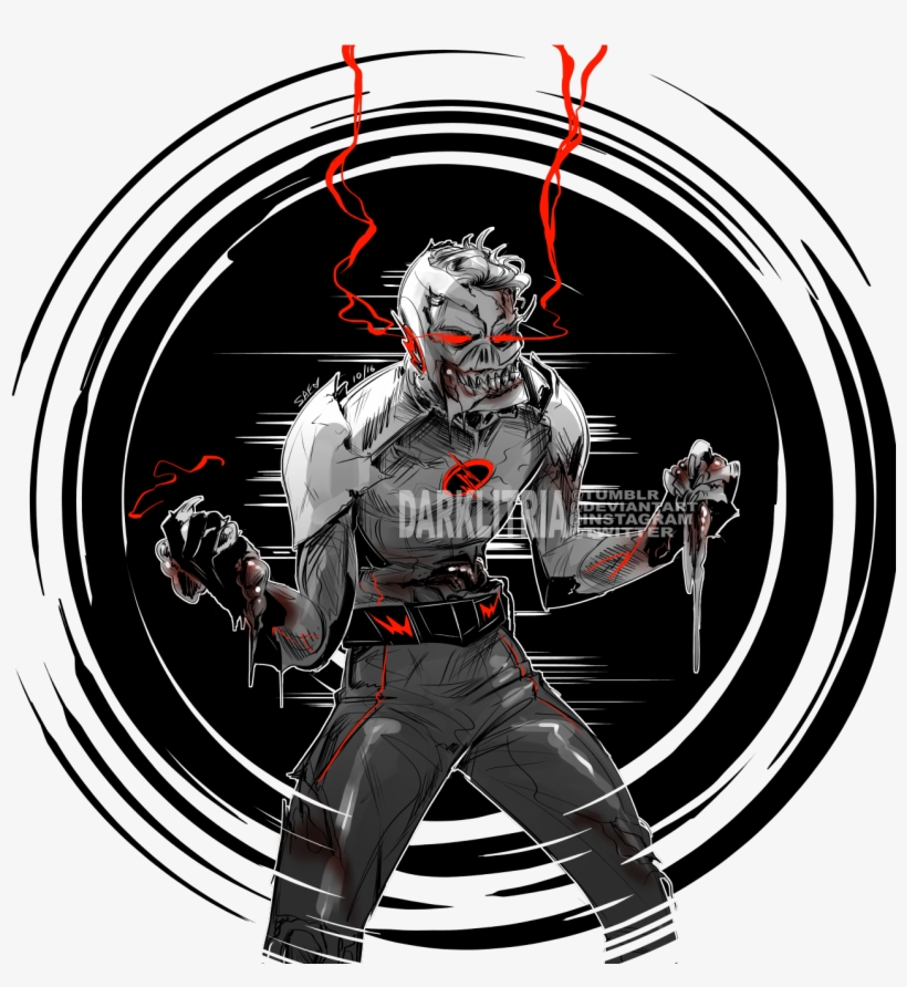 Флэш, Профессор Зум, Эобард Тоун, Дэнни - Illustration, transparent png download