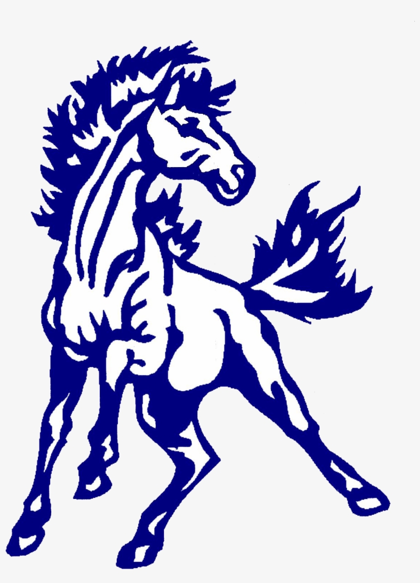 Mustang Clipart Midland - Mustang Mascot Clip Art, transparent png download