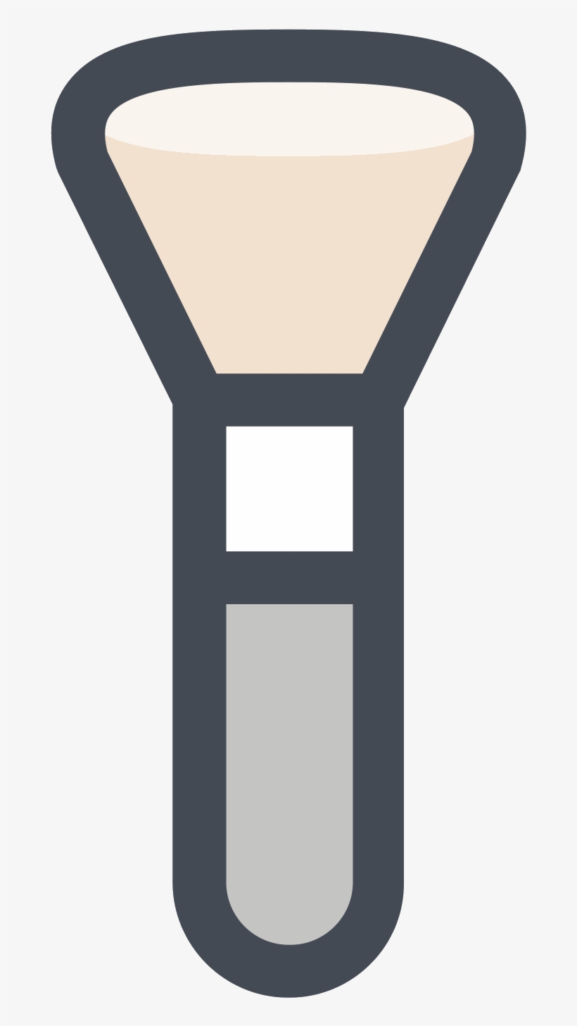 The Logo Is Of A Cosmetic Brush, With The Bristles - Girly Icons Png, transparent png download