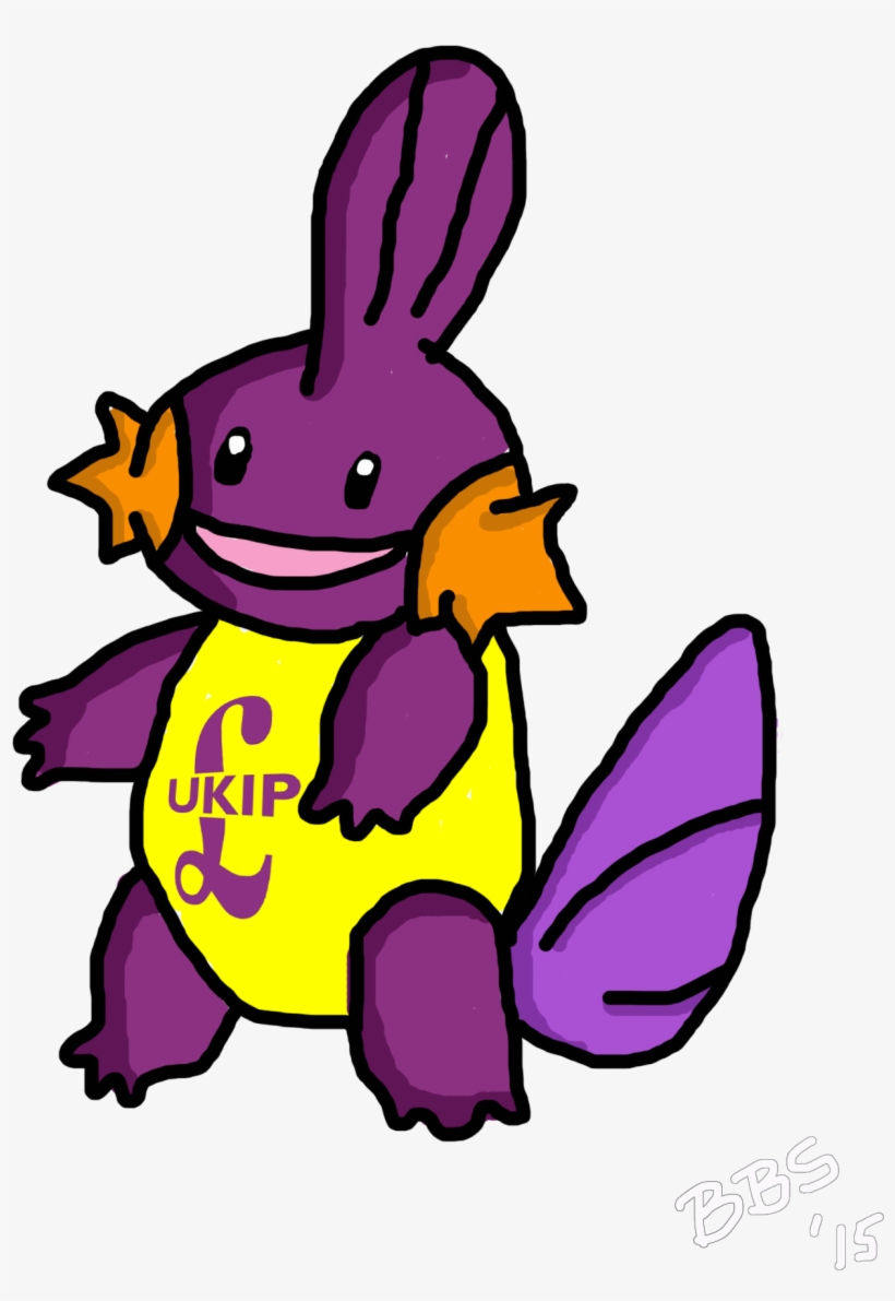 But He Is So Cute - Mudkip Ukip, transparent png download