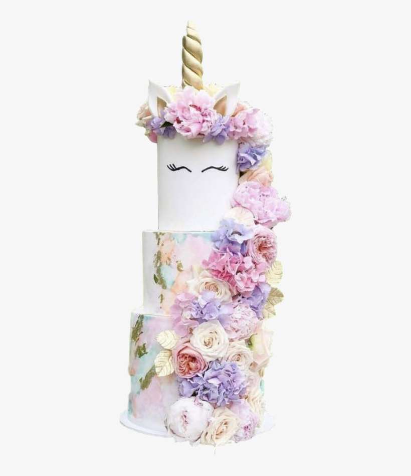 Unicorn Cake - Bouquet, transparent png download