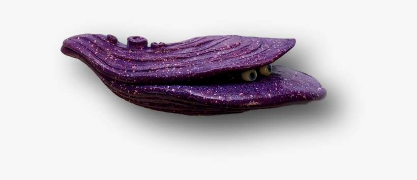 Ursula Oyster Purple Fish With Attitude - Okra, transparent png download
