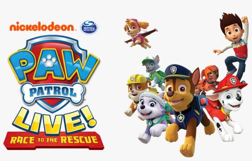 Paw Patrol Live Logo, transparent png download