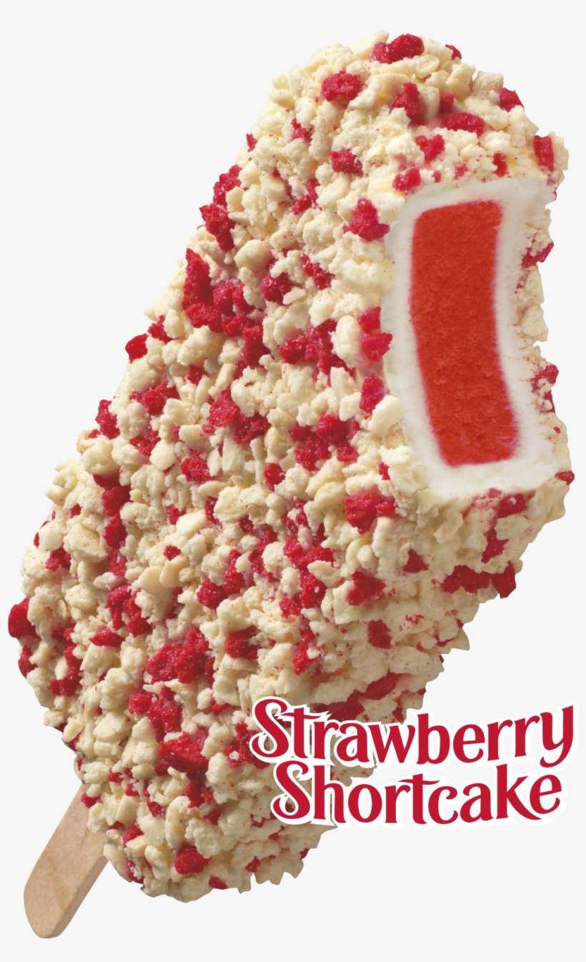 Strawberry Eclair Ice Cream Bar Strawberry Shortcake Ice Cream Png