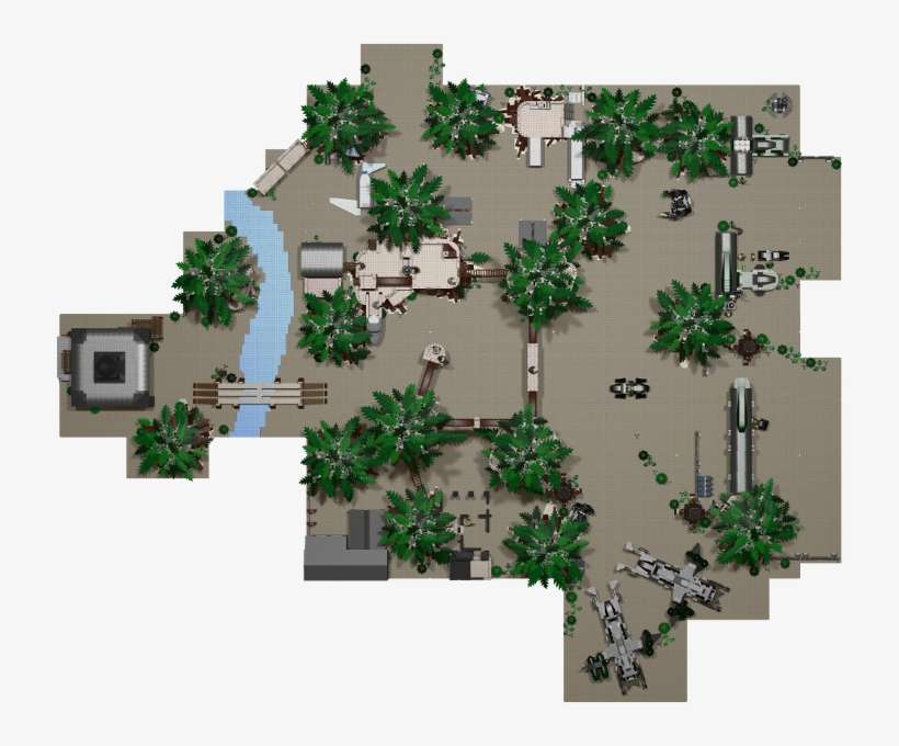 Modular Forrest Topdown - House, transparent png download