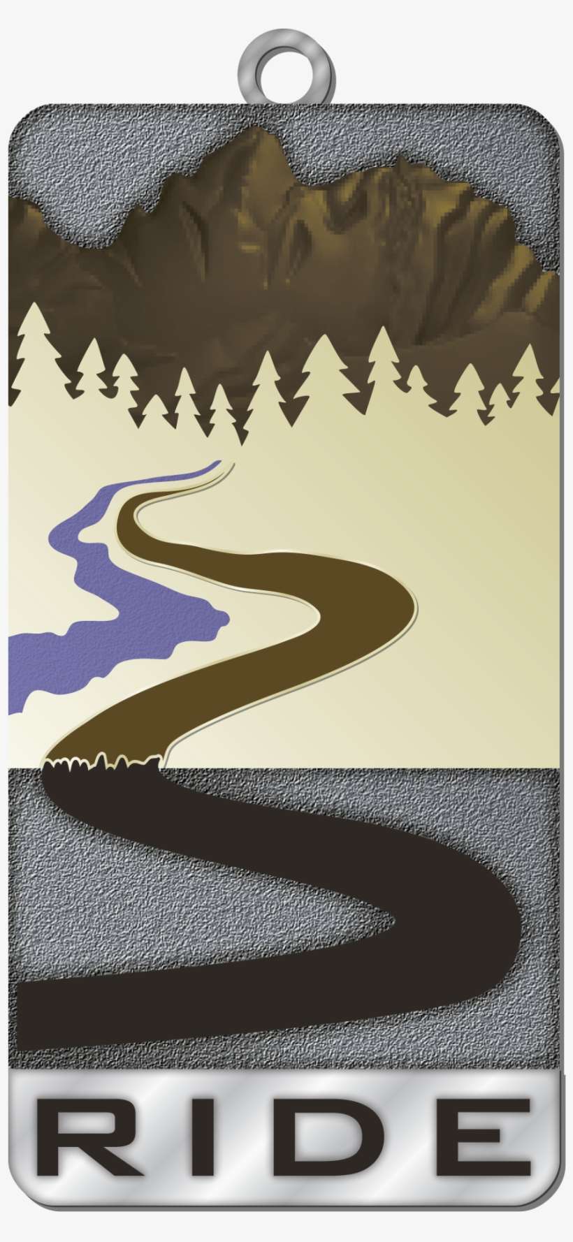 Ride For Men Charm - Graphic Design, transparent png download