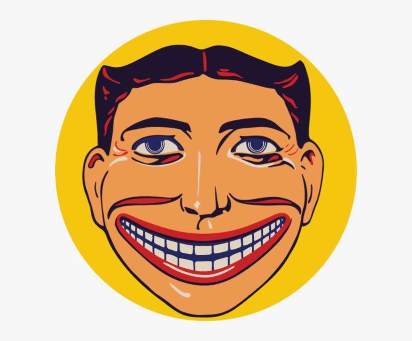 Coney Island Cartoon Clip Art From - Coney Island Face, transparent png download