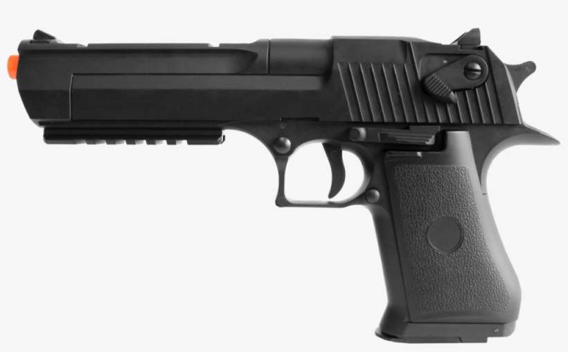 Pistola Airsoft Aep Desert Eagle Slide Metal - Desert Eagle .50 Black, transparent png download