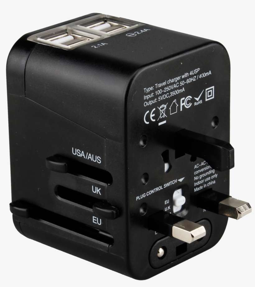 Universal Travel Adapter Png Pic - Electronics, transparent png download