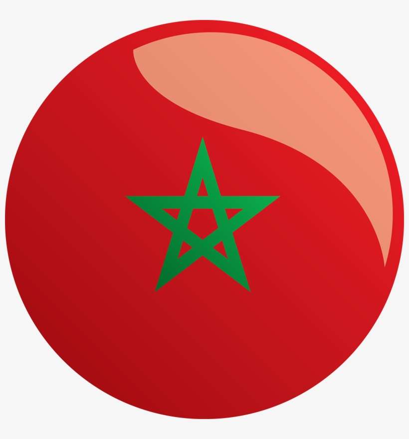 Morocco Employability And Land Compact - Maroc Flag Ball Png, transparent png download
