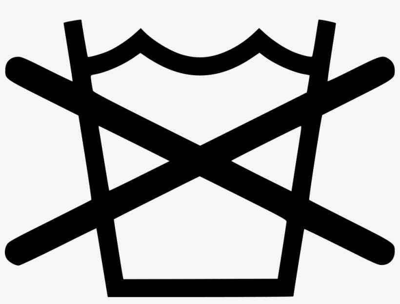 Png File - Not Machine Wash Symbol, transparent png download