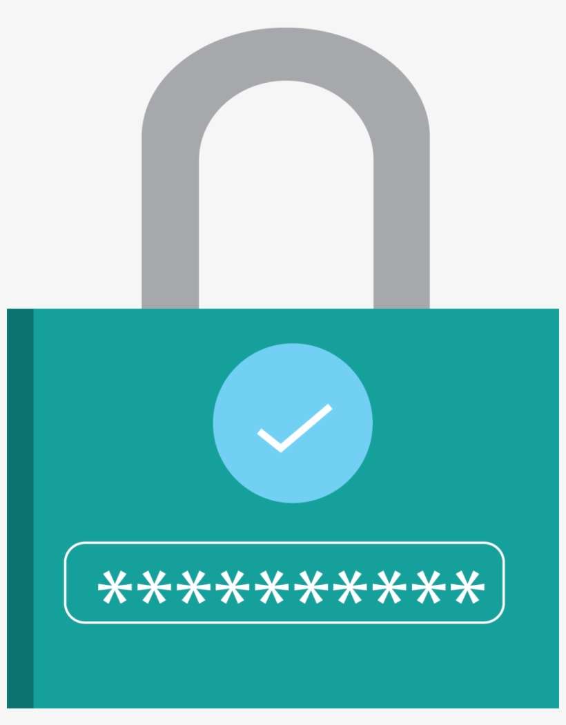 Set A Password - Circle, transparent png download