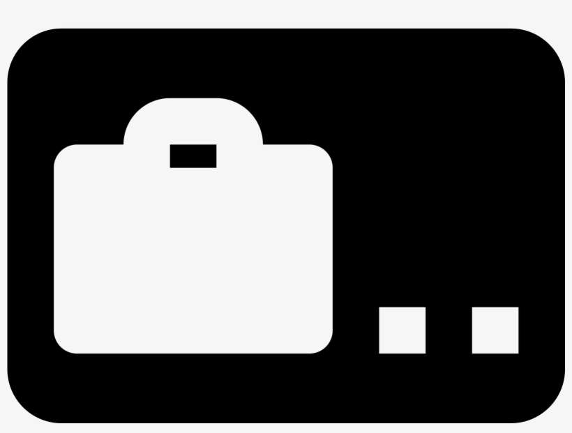 Travel Card Icon - Sign, transparent png download