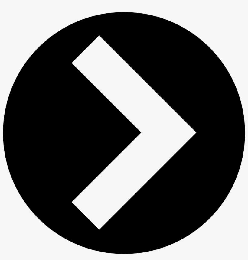 Png File - White Arrow Button Png, transparent png download