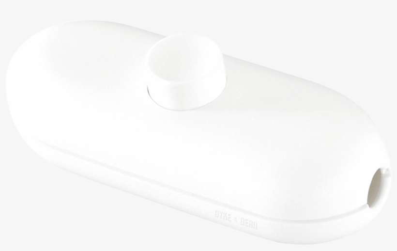 White Button Inline Cable Lamp Switch - Mouse, transparent png download