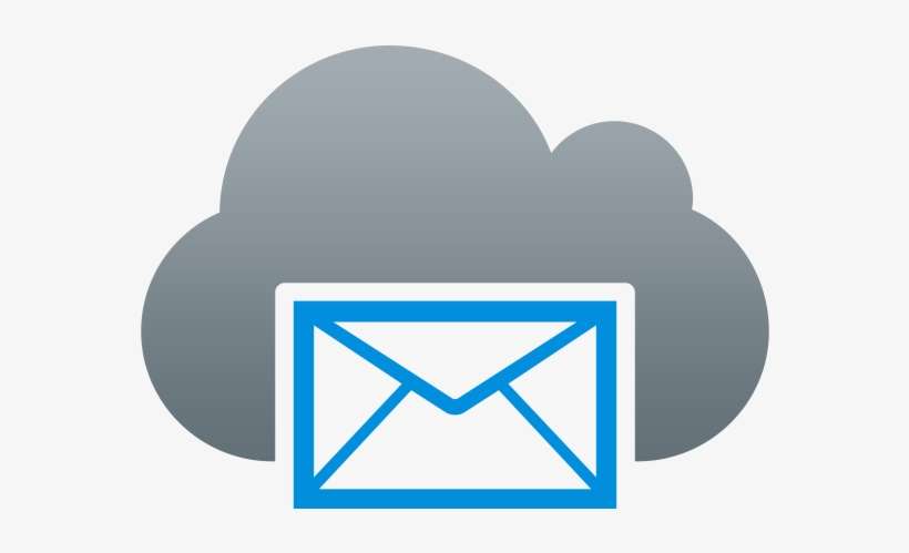 Email Icons Cloud - Cloud Email Icon Png, transparent png download