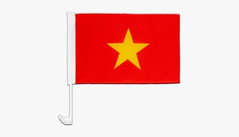 Car Flag Vietnam - Flag, transparent png download