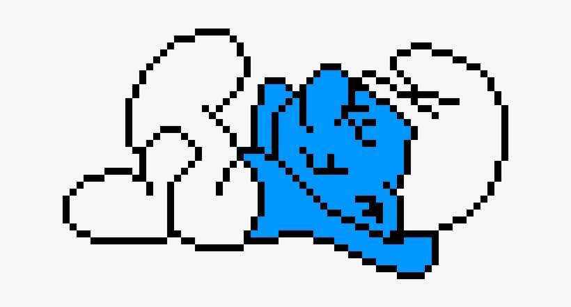 Smurf - Minecraft Smurf Pixel Art, transparent png download