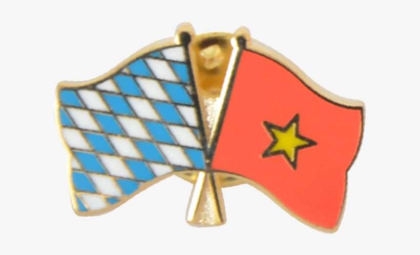 Vietnam Friendship Flag Pin, Badge - Flag, transparent png download