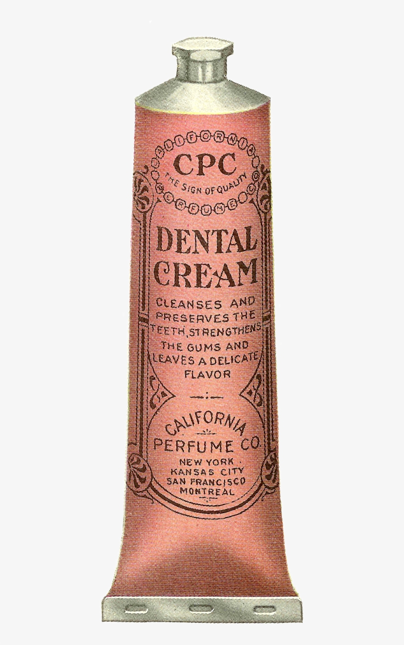 The Toothpaste Product Labels Are Designed Wonderfully - Bottle, transparent png download