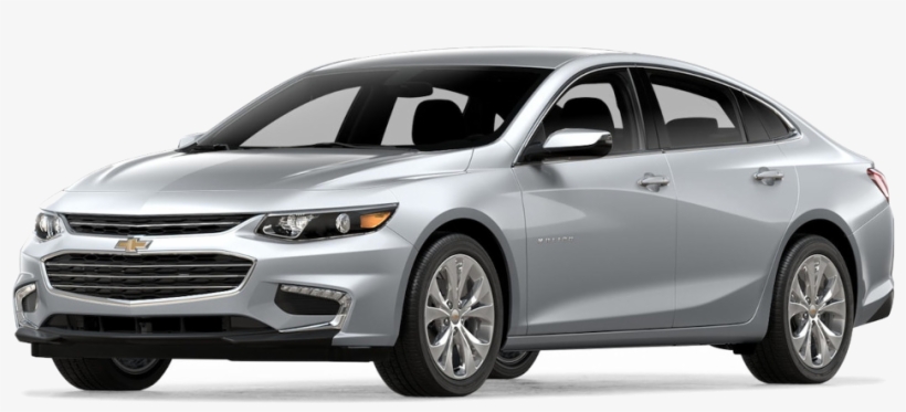 2018 Malibu On White - 2018 Silver Chevy Malibu, transparent png download