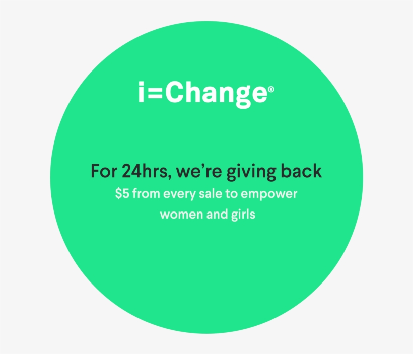 For 24 Hrs Were Giving Back - Circle, transparent png download