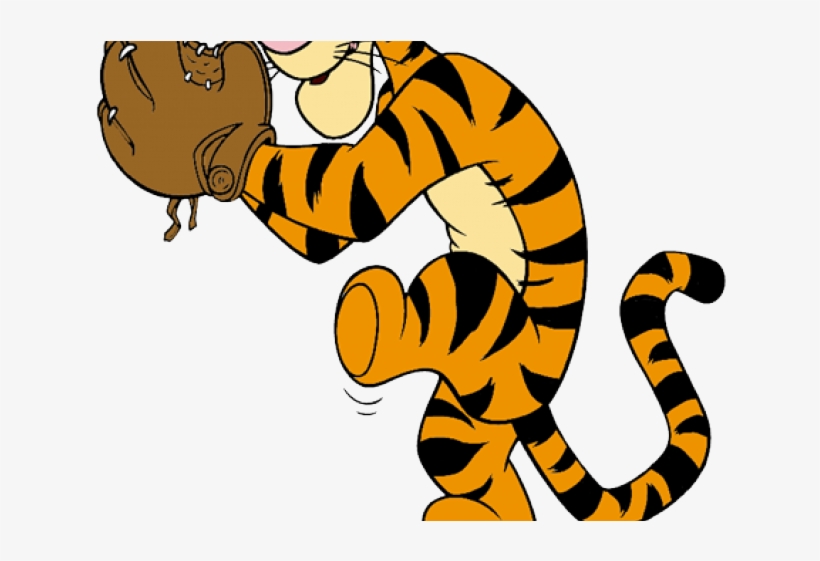 Tigger Playing Baseball, transparent png download