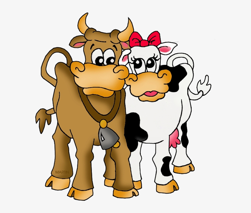 Cows - Farm Animals Clip Art, transparent png download