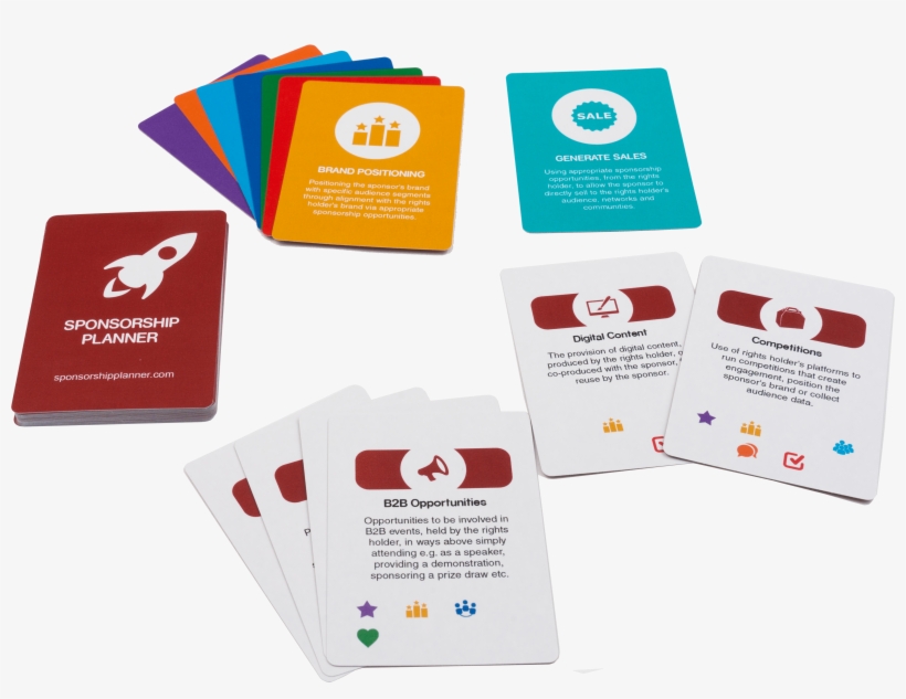 Sponsorship Planner Cards - Brochure, transparent png download